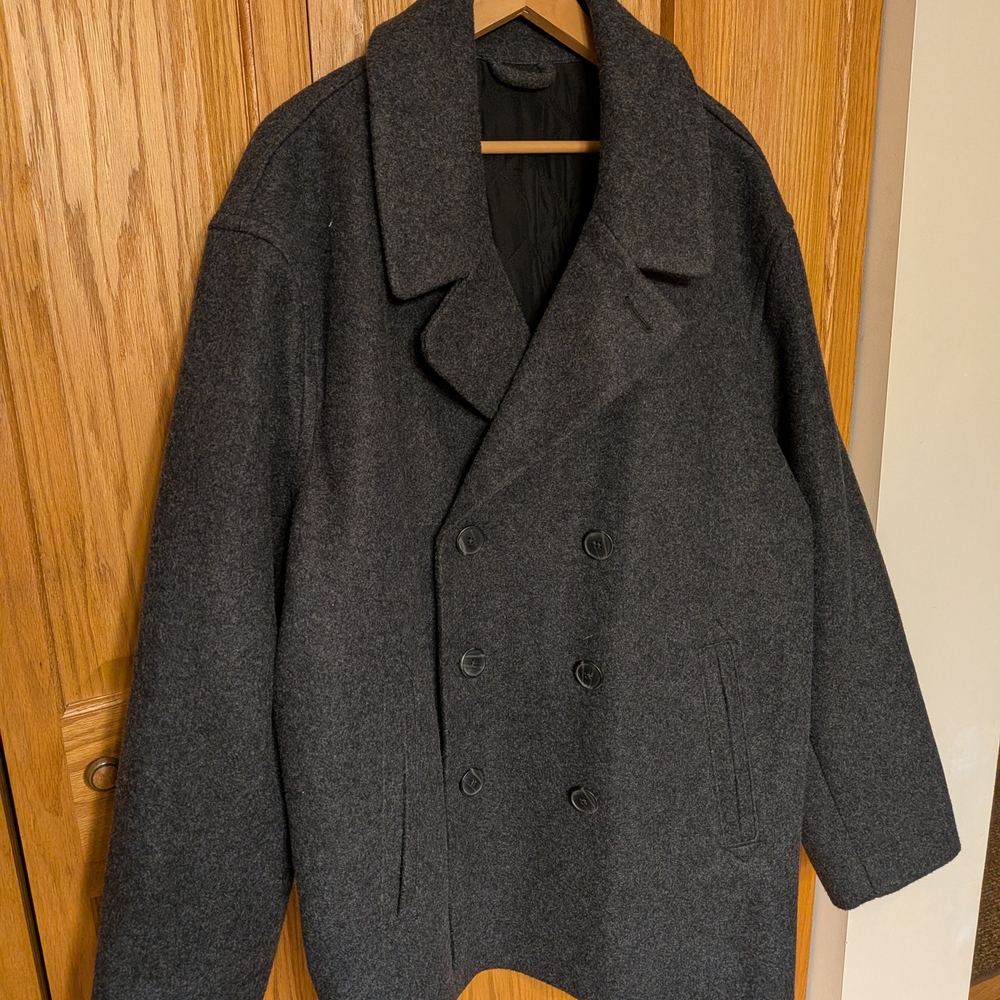 Old Navy Charcoal Peacoat for Men